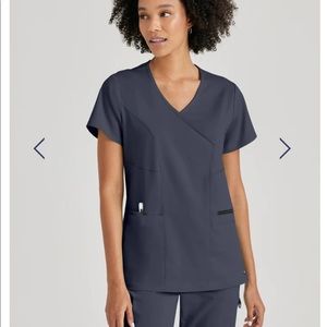 Grey’s Anatomy Scrub Top XS Steel